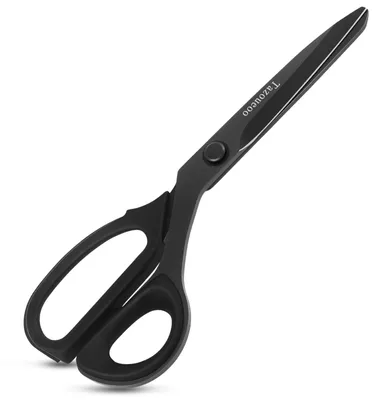 Stoffenschaar 25,2 cm – scharfe Edelstahl-Schere, schwarz