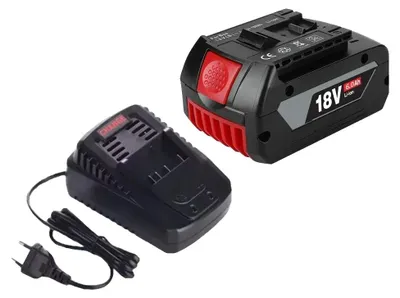 Obrázok produktu pre Nabíjateľná lítiovo-iónová batéria, kapacita 6000 mAh, kompatibilita 18 V, nabíjačka 6,0 Ah x 1