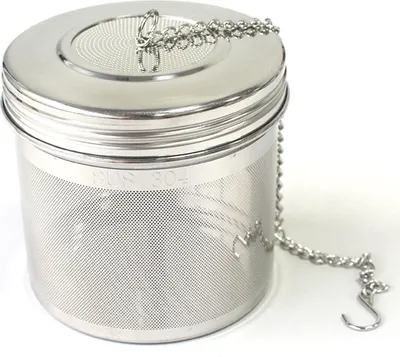 Produktbild von Tee-Siebe für losen Tee, 2 Stück Teekugel-Siebe aus Edelstahl - Mikroperforiertes Netz - Zum Aufbrühen von losem Tee, Kräutern, Gewürzen und Würzmitteln