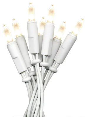 Produktbild von Best Season LED-Mini-Lichterkette, 20teilig warmwhite, weisses Kabel, indoor, 421-11