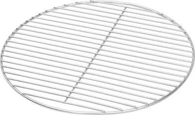 Zdjęcie produktu dla vidaXL Ruszt do grilla srebrny 43 x 43 cm stal nierdzewna