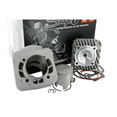 Image de Stage6 Sport Pro MK2 Aluminium 70 cc 47.6 mm Kit de cylindres pour moteurs Piaggio AC
