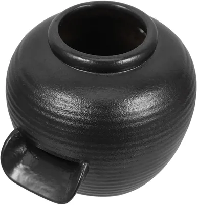 Produktbild von Kleiner keramischer Wasserfallbrunnen für Aquarium und Teich in Schwarz
