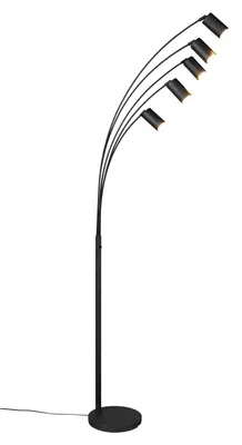 Produktbild von TRIO-Leuchten Stehleuchte MARLEY DH 28x200 cm schwarz Stehlampe