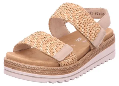 Image de Sandales espadrilles Remonte pour femmes 32313933303433 Or 43 EU