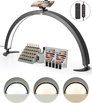 Obrázok produktu pre Stolná lampa s polmesiacom Stolná lampa LED svetlo 40W Nastaviteľné