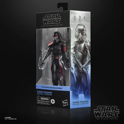 Immagine prodotto di Hasbro Star Wars: Obi-Wan Kenobi Serie Nera Actionfigur Purge Trooper (Armatura Fase II) 15 cm HASF5607
