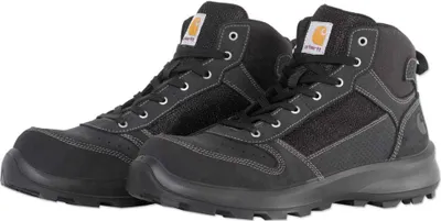 Productafbeelding van Carhartt heren veiligheidsschoen, model Michigan Rugged Flex® S1P, middelhoog, zwart