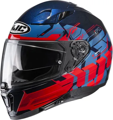 Produktbild von HJC I70 ALLIGON Integralhelm blau-rot MC21 XXL