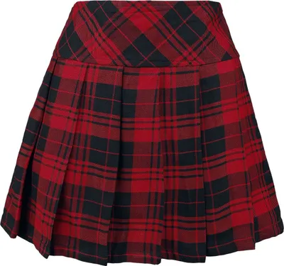 Produktbild von Heartless Kurzer Rock Damen Zorya Skirt rot/schwarz XS