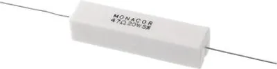 Produktbild von MONACOR LSR-470/20 Hochlast-Zementwiderstand, 47 Ω, 20 Watt