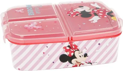 Zdjęcie produktu dla Lunchbox Dzielona śniadaniówka Myszka Minnie
