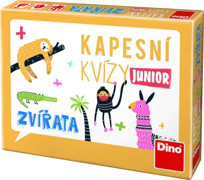 Produktbild von DINO Taschenquiz Junior: Tiere