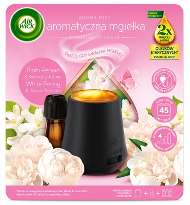 Obrázok produktu pre Sada osviežovačov vzduchu Air Wick, vôňa: Biely tulipán a kvitnúci jasmín
