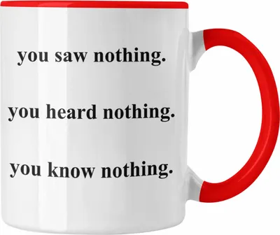 Produktbild von Trendation - Lustige Tasse mit Spruch für Frauen Männer Arbeit Büro Lustig Tassen Becher mit Sprüchen Kollegin Geschenk Sarkasmus Spruch (Rot)