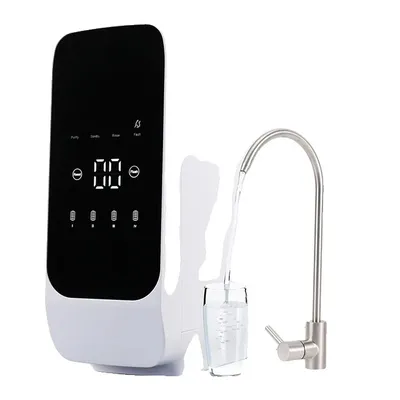 Obrázok produktu pre Reverzný osmózny vodný filtračný systém, vysoký prietok 600 GPD, bez nádrže na vodu, 110V-240V, EÚ, 600 GPD