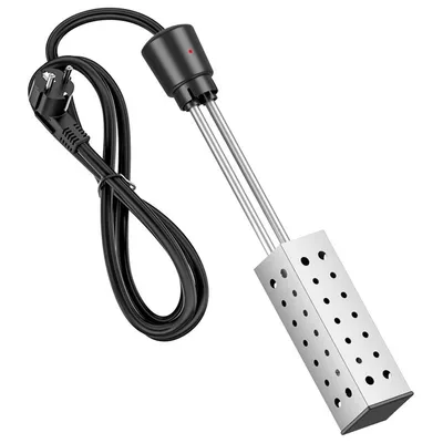 Produktbild von 3000W Tauchheizer, Tragbarer Wasserkocher, Schnellheizer für Eimer & Badewanne, Edelstahl