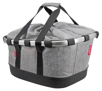 Produktbild von KLICKfix BIKEBASKET GT FÜR RACKTIMETWIST SILVER