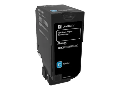 Produktbild von Lexmark Cyan – Original – Tonerkartusche LCCP