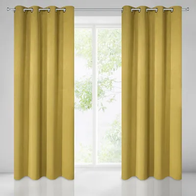 Immagine prodotto di Tenda finita con occhielli 135x250 in tessuto spesso Rossie Eurofirany