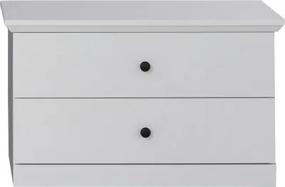 Produktbild von BrandsonBaxter Sitzbank 2 Schubladen weiß.