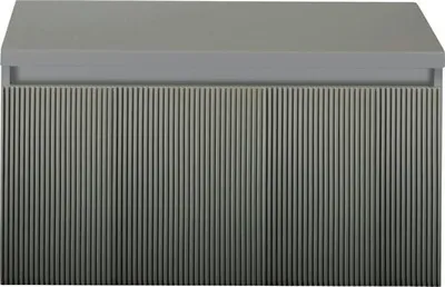Produktbild von Sanox Waschtischunterschrank Frozen 3D BxHxT 80 x 43 x 45 cm Frontfarbe petrol mit Waschtischplatte