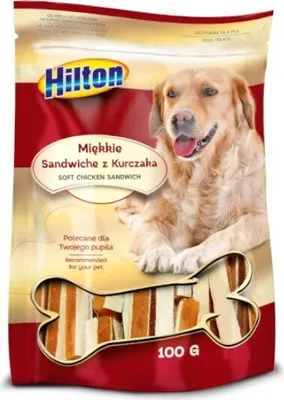 Produktbild von Hilton Soft Sandwiches mit Huhn für Hunde - 100 g