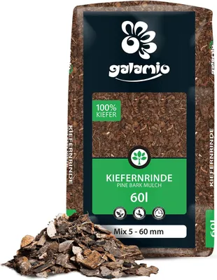 Produktbild von Galamio Rindenmulch Kiefer Mix 60l