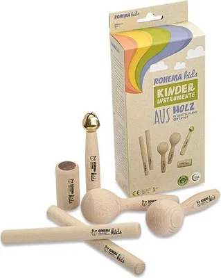 Zdjęcie produktu dla Rohema Junior 1+ Natural Percussion Set 618085