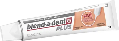 Produktbild von 12x Blend-a-dent Premium Haftcreme 40g Krümelschutz Mittel Zahnprothese tral