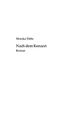 Produktbild von Nach dem Konzert