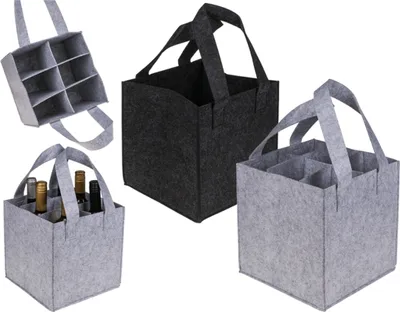 Produktbild von OOTB Filz-Tasche für 6 Flaschen