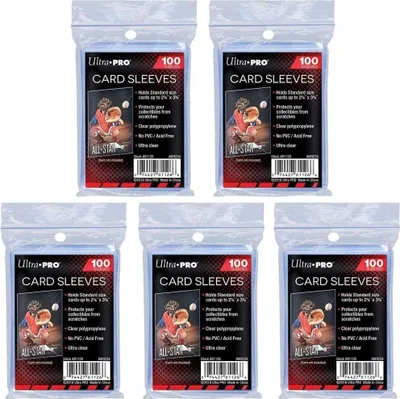 Produktbild von Ultra Pro Standard Regular Soft 500 Stück Penny Kartenhüllen Sleeves