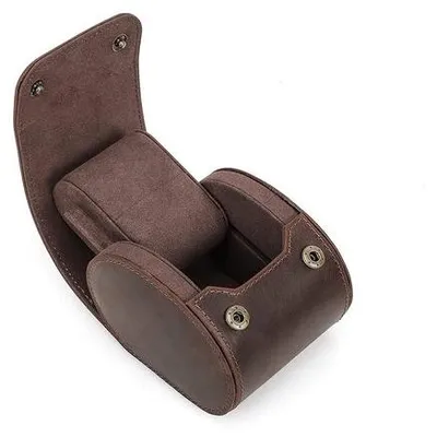 Produktbild von Handgefertigter Uhrenkoffer aus Leder für eine Uhr