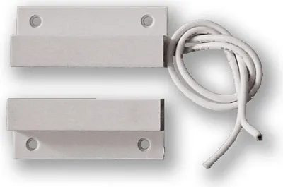 Produktbild von FM-102 - weiß - Oberflächenmontage, selbstklebend - 2Leiter