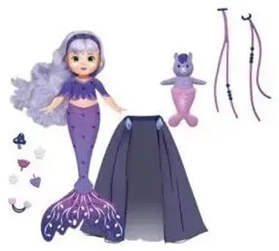 Produktbild von BABY born Glam Up Aura, Babypuppe, Weiblich, 4 Jahr(e), Junge/Mädchen, Mehrfarbig