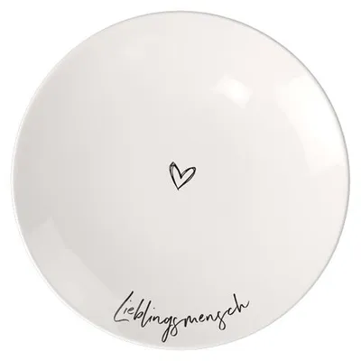 Produktbild von like. by Villeroy & Boch Statement Fruehstuecksteller Lieblingsmensch-Set 4-teilig