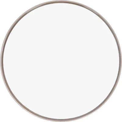 Productafbeelding van Reisspiegel voor make-up, 6-voudig, kan aan de muur worden bevestigd, goudkleurig, essentieel.