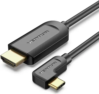 Obrázok produktu pre Vention CGVBG, USB Typ-C, HDMI, Samec, Čierna, Samica, Samica