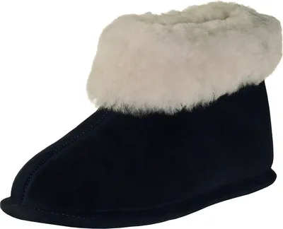 Produktbild von Extra dicke Lammfellschuhe mit Ledersohle in 2 Farben