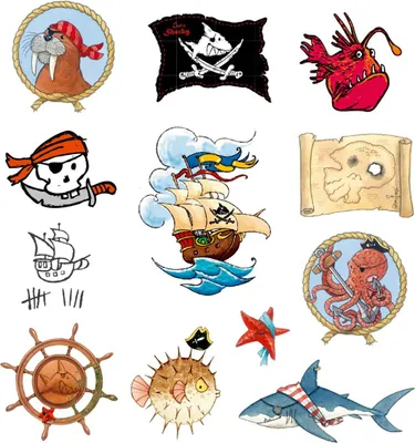 Produktbild von CaptŽn Sharky|Die Spiegelburg Tattoos - Capt n Sharky