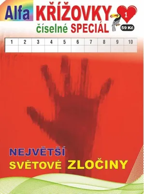 Zdjęcie produktu dla Křížovky číselné speciál 1/2024 - Největší světové zločiny