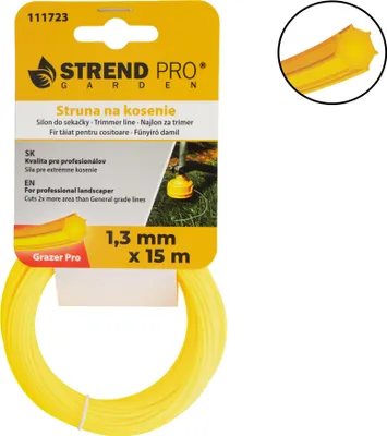 Produktbild von Trimmerfaden Grazer Pro Hepta 1,3 mm, L-15 m, HEX 2 Stück