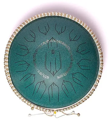 Produktbild von Hluru Handpan/Zungentrommel Hybrid 15 Noten C-Dur – ±35,5 cm