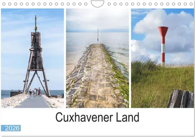 Produktbild von Cuxhavener Land (Wandkalender 2026 DIN A4 quer), CALVENDO Monatskalender