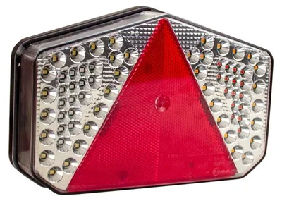 LED-Rückleuchten für Anhänger Radex LED-Rückleuchte Typ 7601 Zentralstecker 6-polig rechte Ausführung