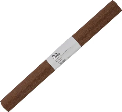 Produktbild von folia Krepp-Papier (B)500 mm x (L)2,5 m schokobraun