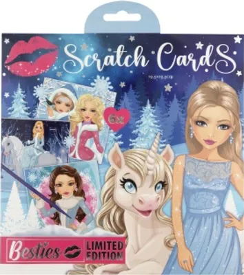 Image de Images à gratter pour filles 6pcs