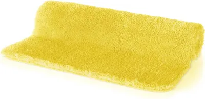 Produktbild von Spirella Badteppich - Hochflor - gelb - 50 x 80 cm