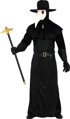 Obrázek produktu pro Temný kostým Morový doktor Halloween 2026